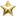 Golden star icon 16x16